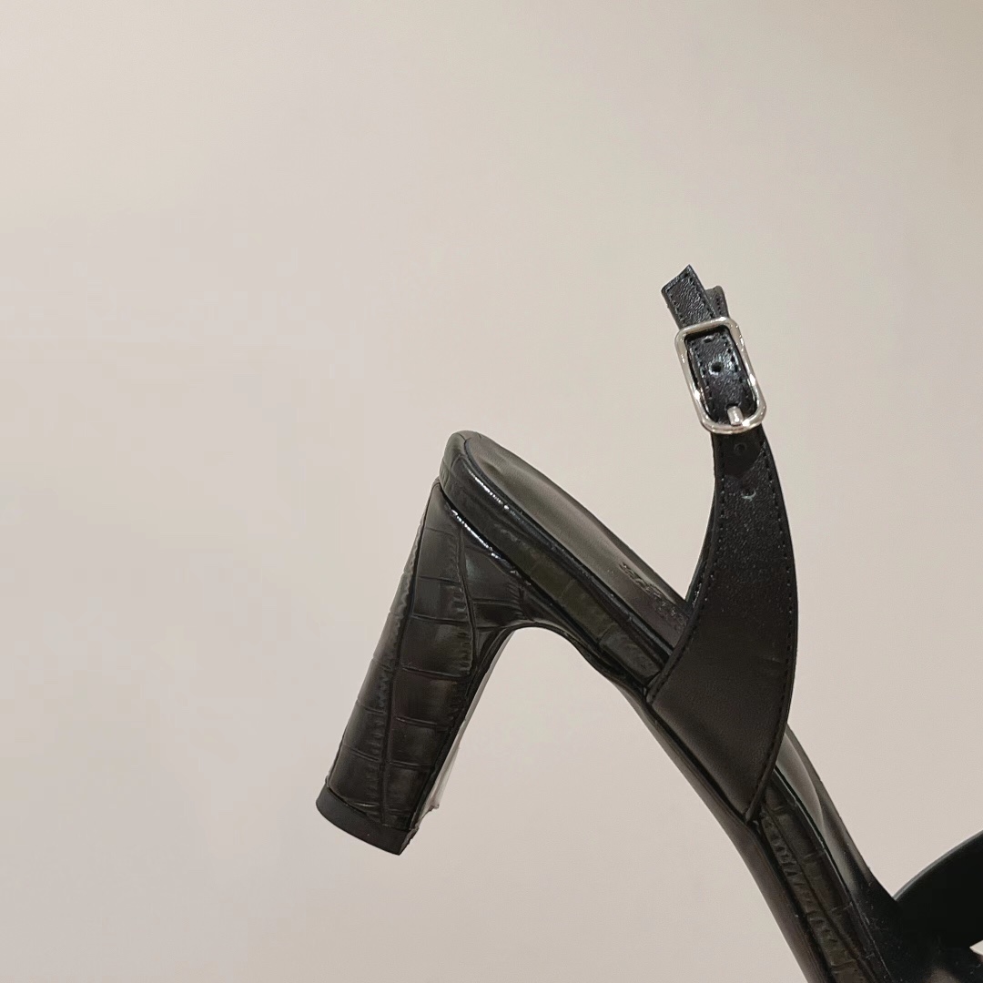 H**me5 Eternite Sandal Black For Women 2.7in/7cm