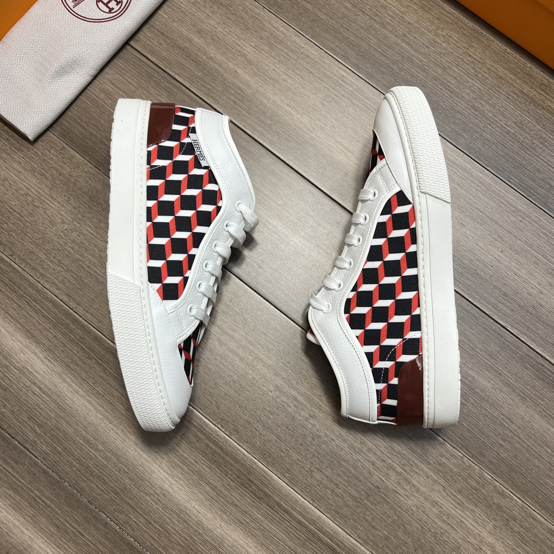 H**me5 Enjoy Sneaker Red And White For Men