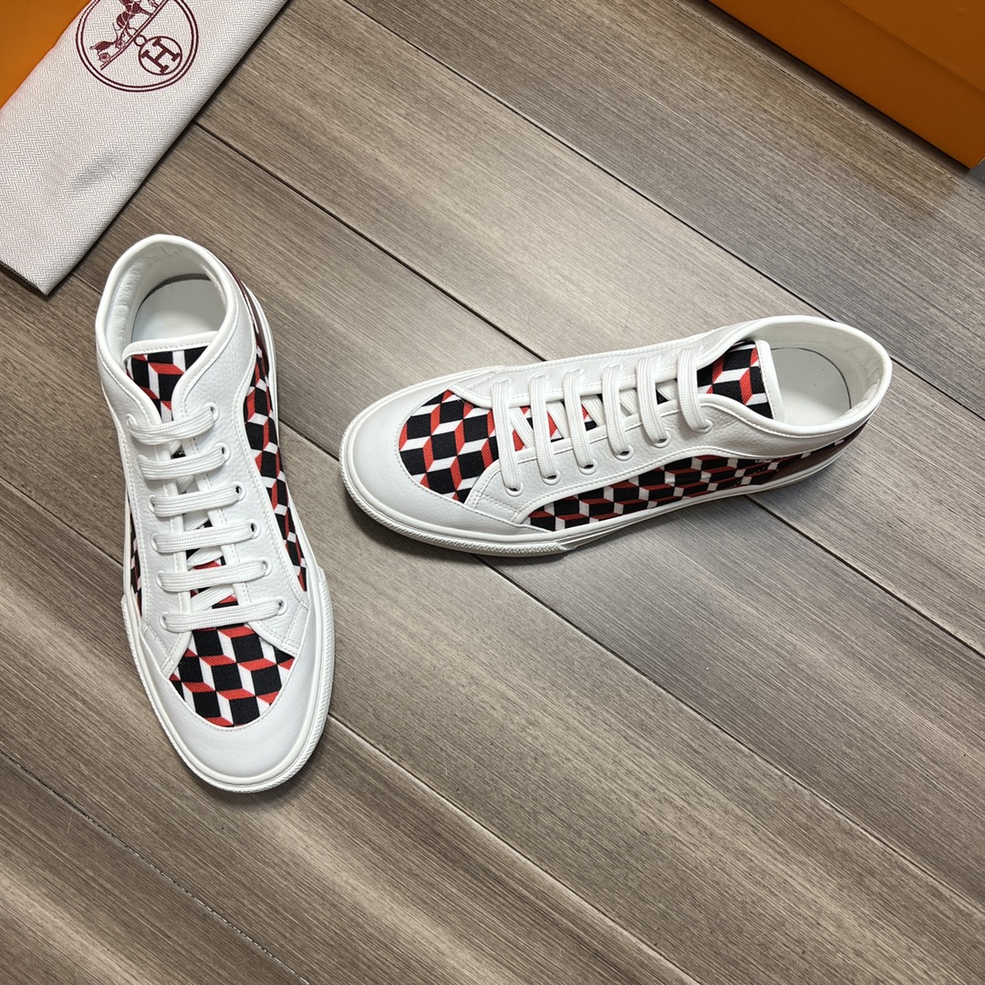 H**me5 Enjoy Sneaker Red And White For Men