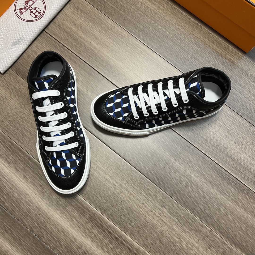 H**me5 Enjoy Sneaker Black And Blue For Men