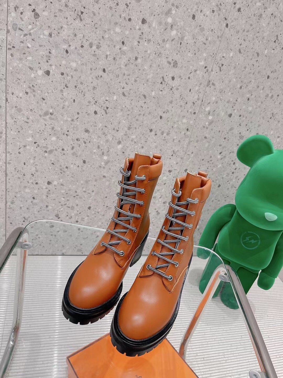 H**me5 Bridge Ankle Boots Brown For Women