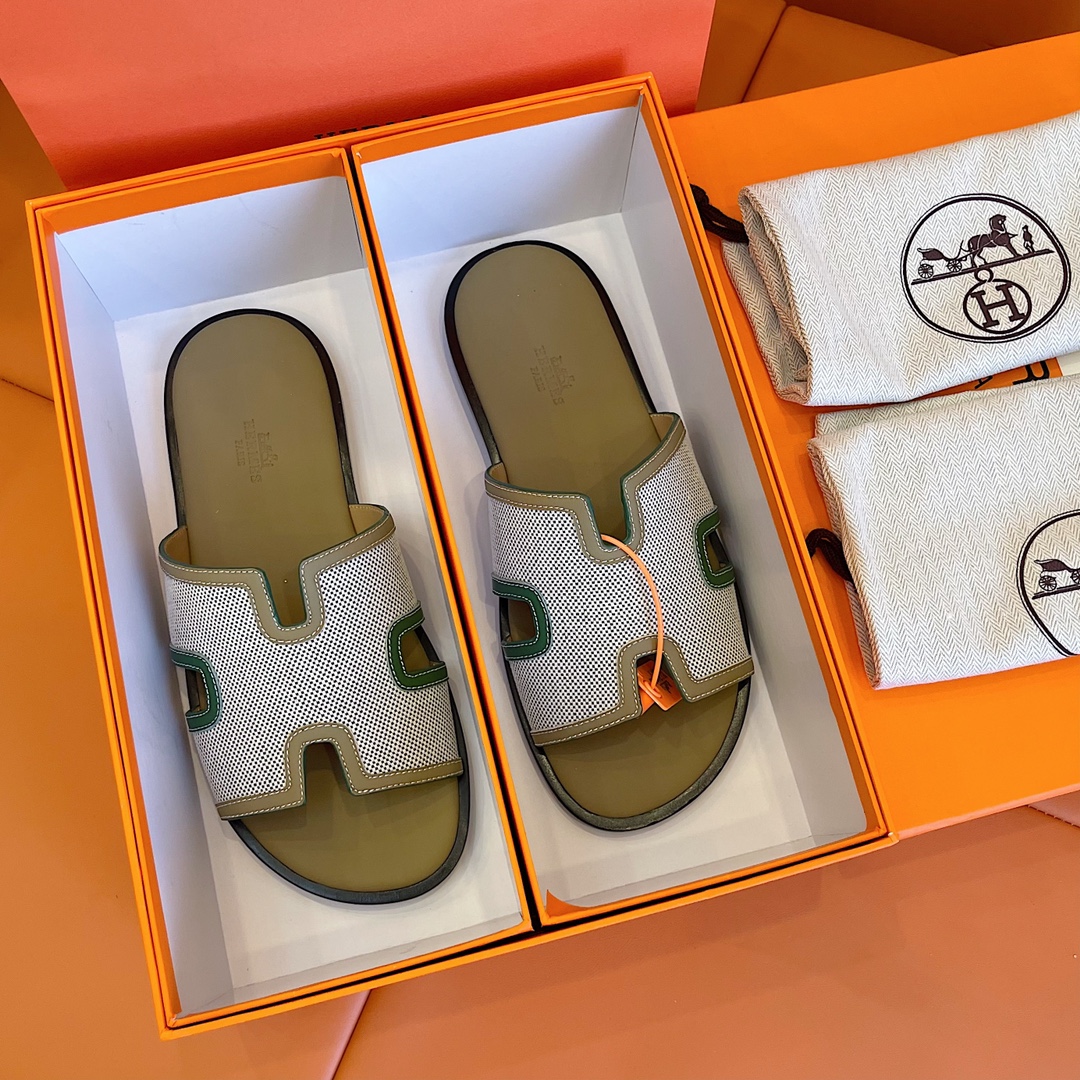H**me5 Izmir Sandal Grey And Beige For Men