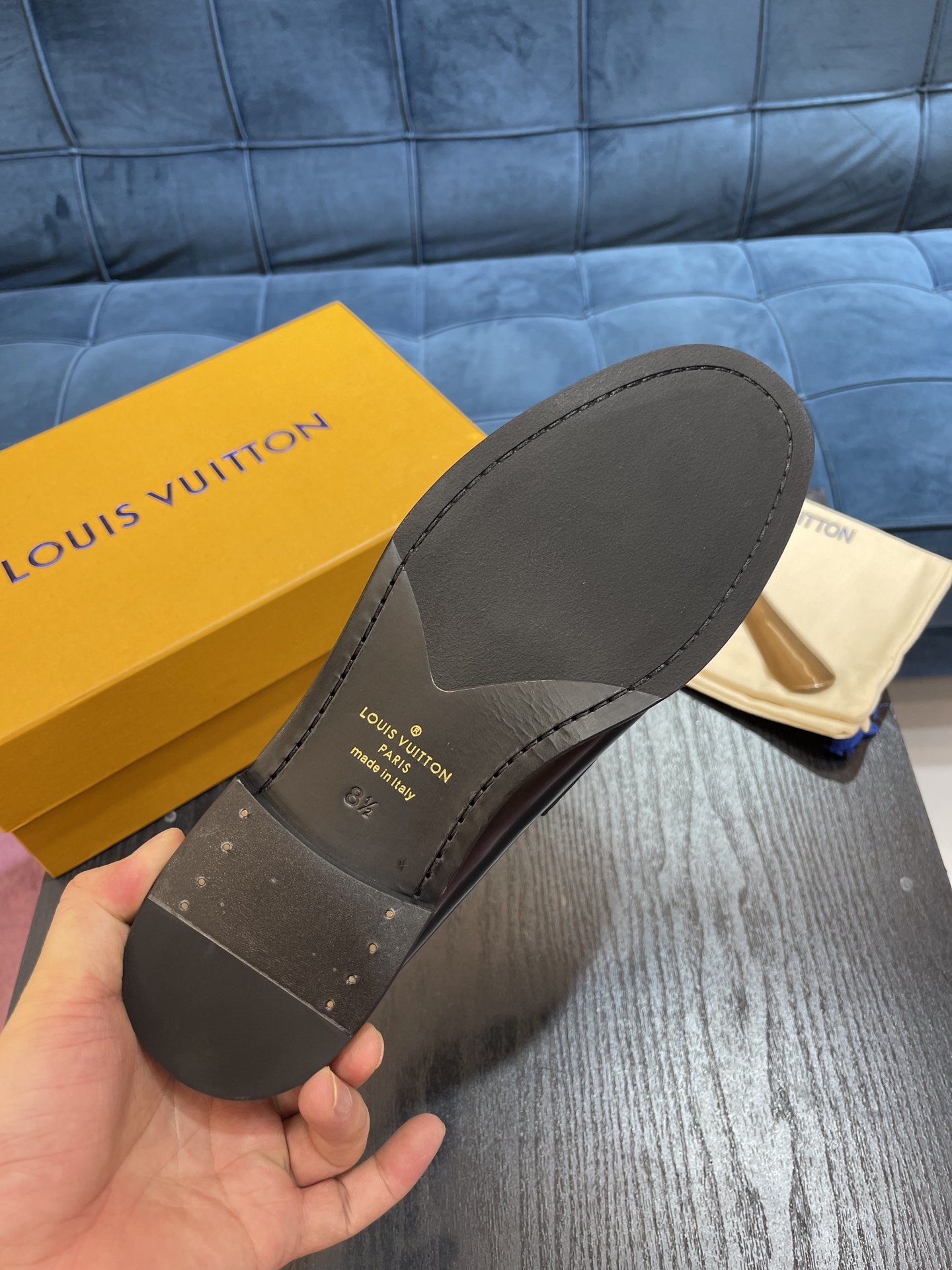 L0vis Vuittion Major Loafer Black For Men LV