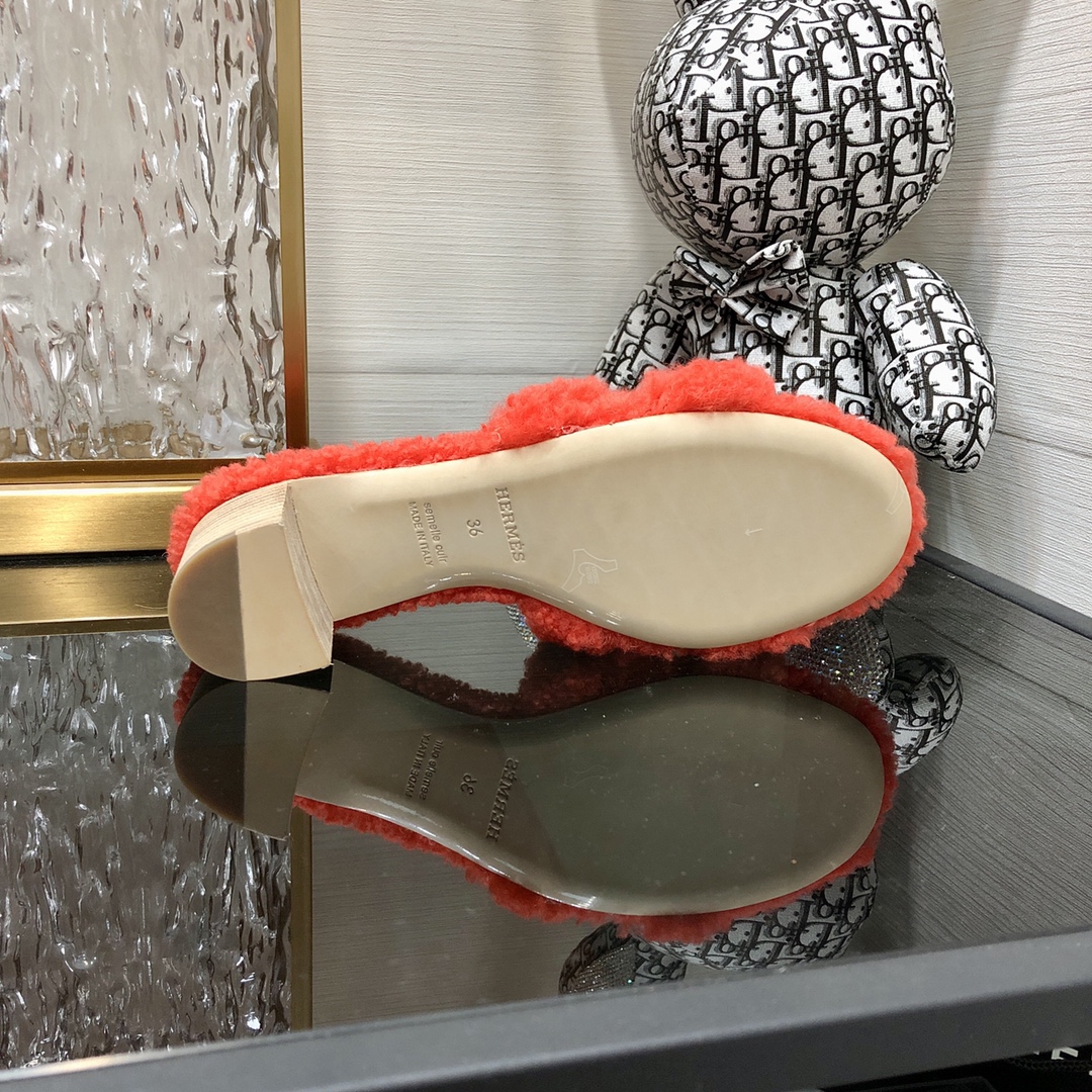 H**me5 Oasis Sandal Red For Women 1.97in/5cm