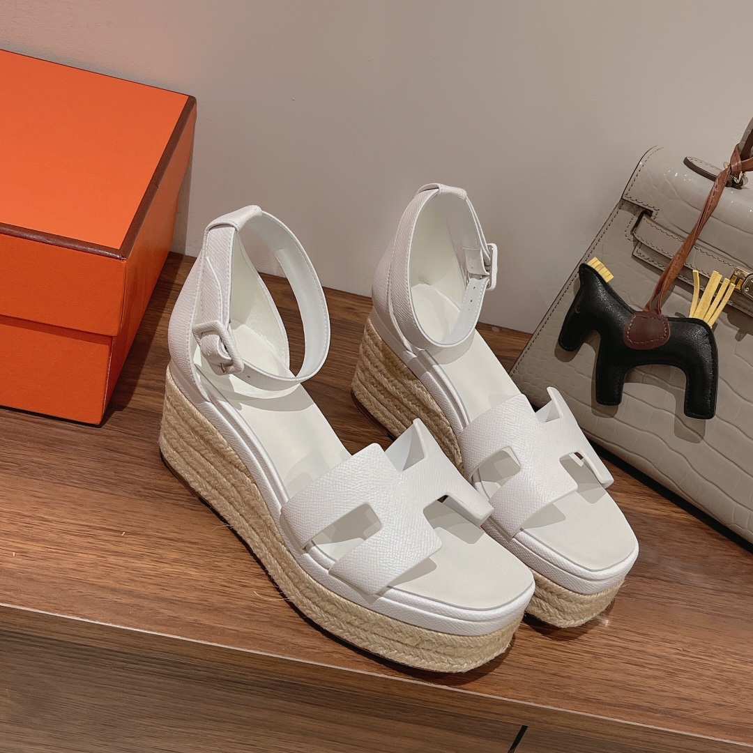 H**me5 Doll 40 Espadrilles White For Women 1.6in/4cm