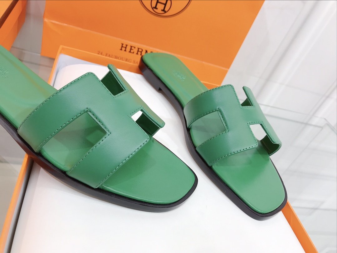 H**me5 Oran Sandal Green For Women