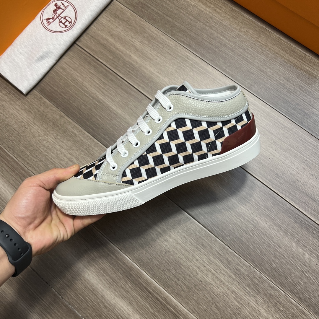 H**me5 Enjoy Sneaker Gray And Black For Men