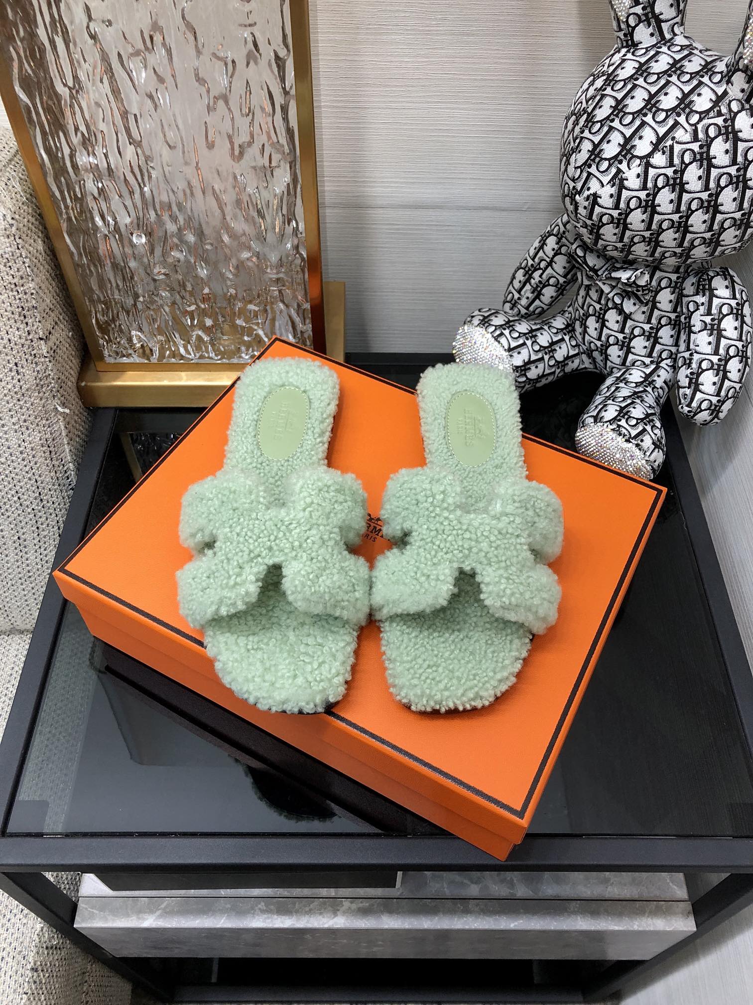 H**me5 Oran Sandal Bright Green For Women H212178Z 6A395