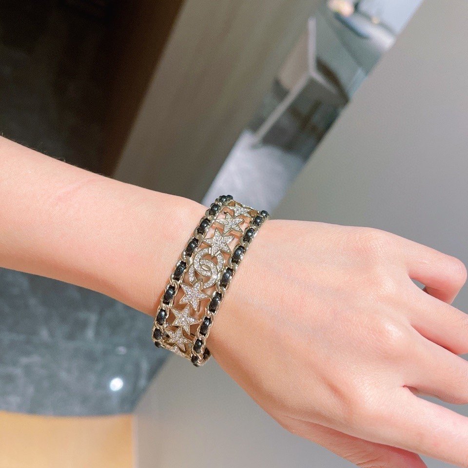 Ch**el Star Bracelet Gold For Women